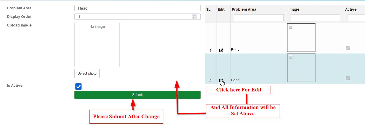 Problem Area